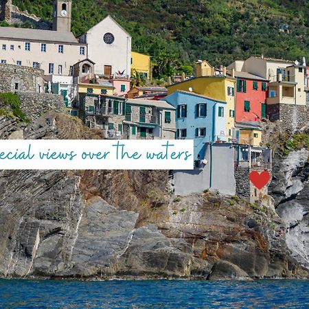 Unda de Ma Sea View Terrace Apartment Vernazza Exterior foto
