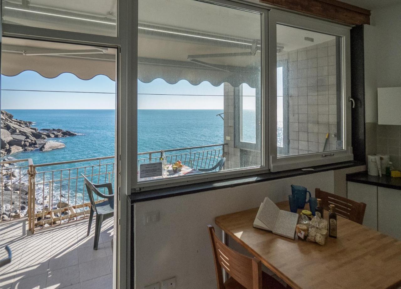 Unda de Ma Sea View Terrace Apartment Vernazza Exterior foto